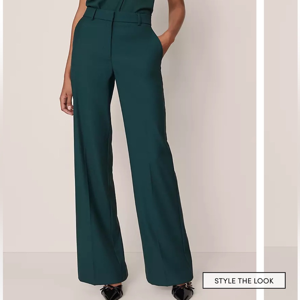 Ann Taylor High Rise Wide Leg Pants || NWT || Size 14